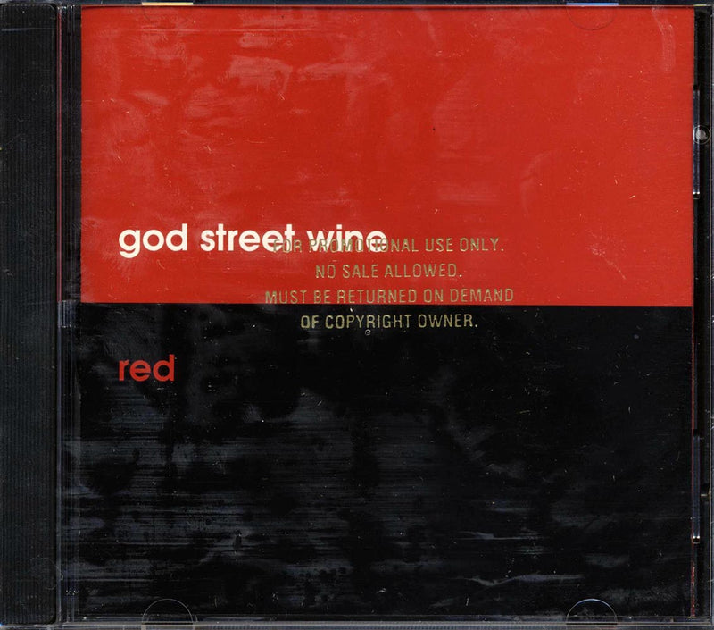 God Street Wine - Red (promo) (marked/ltd stock) - CD