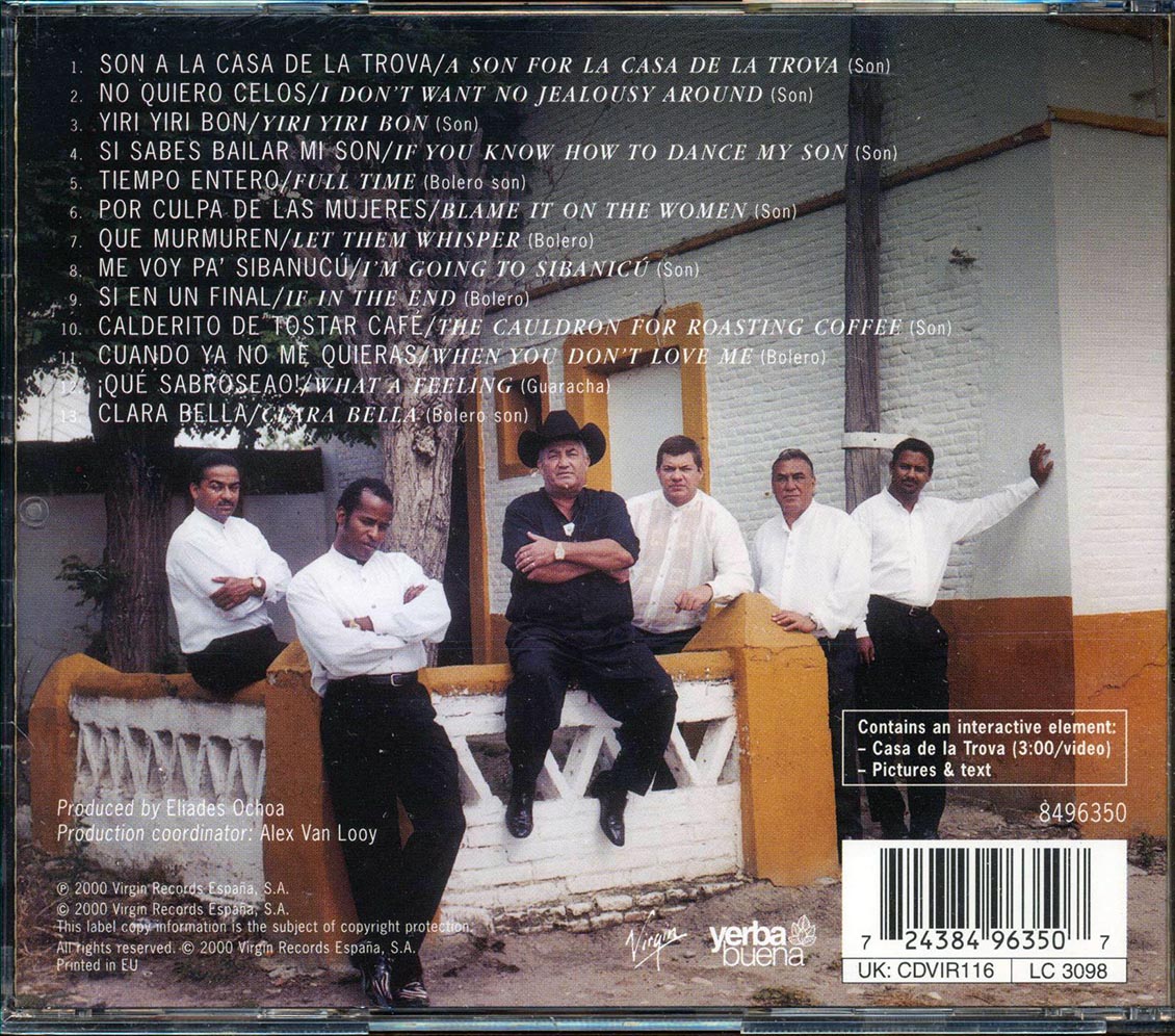 Eliades Ochoa - Tributo Al Cuarteto Patria - CD, CD