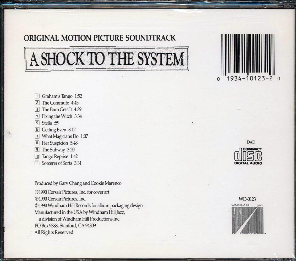 Gary Chang & The Turtle Island String Quartet - A Shocking To The System: Original Motion Picture Soundtrack (marked/ltd stock) - CD, CD