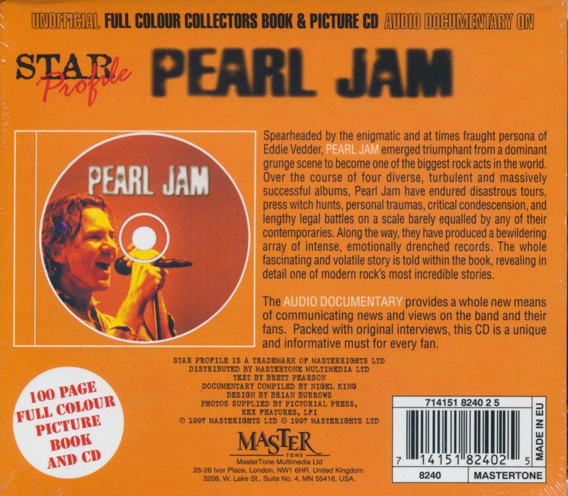 Pearl Jam  - Star Profiles - CD, CD