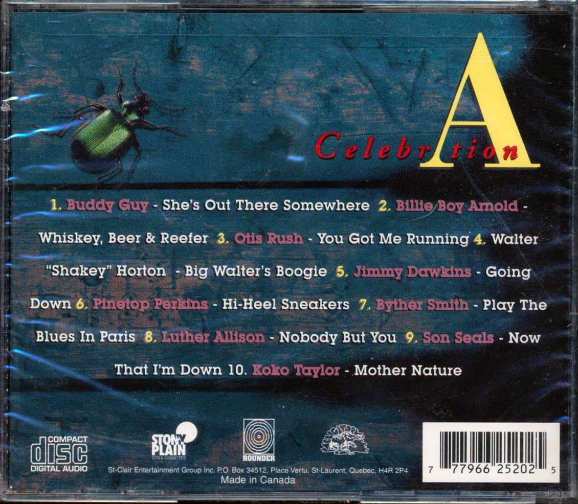Billy Boy Arnold, Otis Rush, Buddy Guy, Etc. - A Celebration Of Blues Chicago Blues - CD, CD