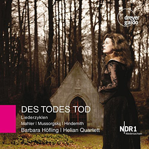 Des Todes Tod - Song Cycles -- Mahler / Hoefling / Helian Quartett / Luecke, CD
