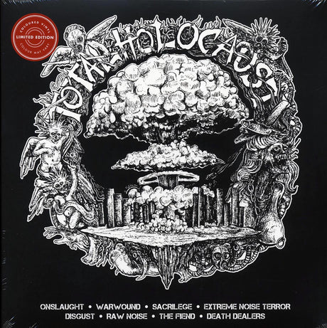 Onslaught, Extreme Noise Terror, Warwound, Etc. - Total Holocaust (ltd. ed.) (2xLP) (splatter vinyl) - Vinyl LP, LP