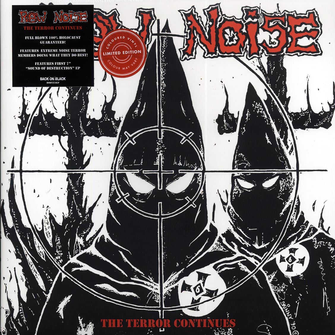 Raw Noise - The Terror Continues (ltd. ed.) (red vinyl) - Vinyl LP