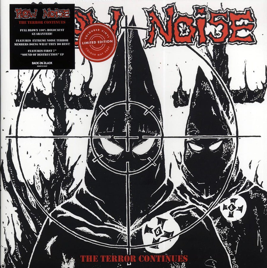 Raw Noise - The Terror Continues (ltd. ed.) (red vinyl) - Vinyl LP, LP