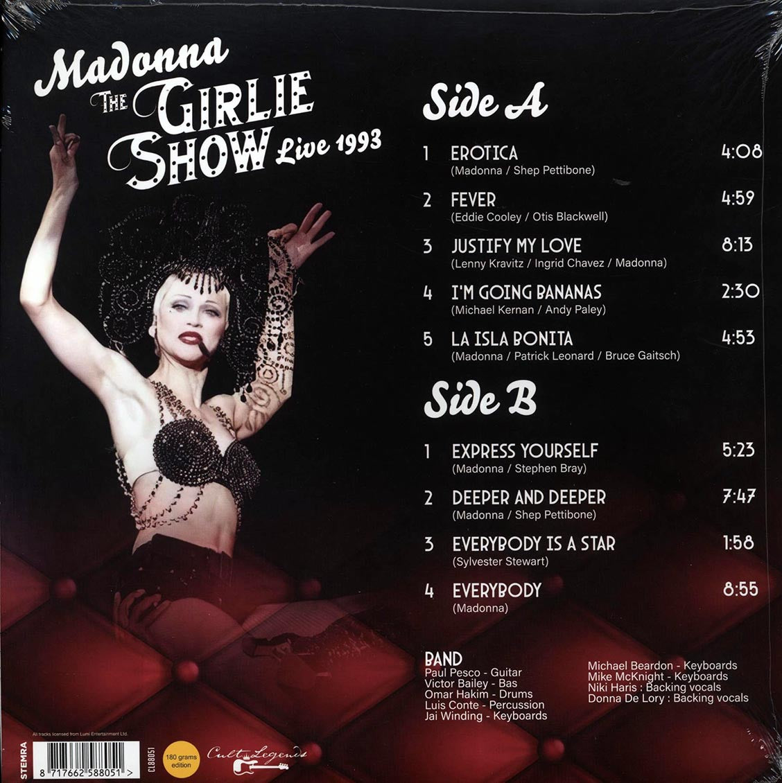 Madonna - The Girlie Show: Live 1993 - Vinyl LP, LP