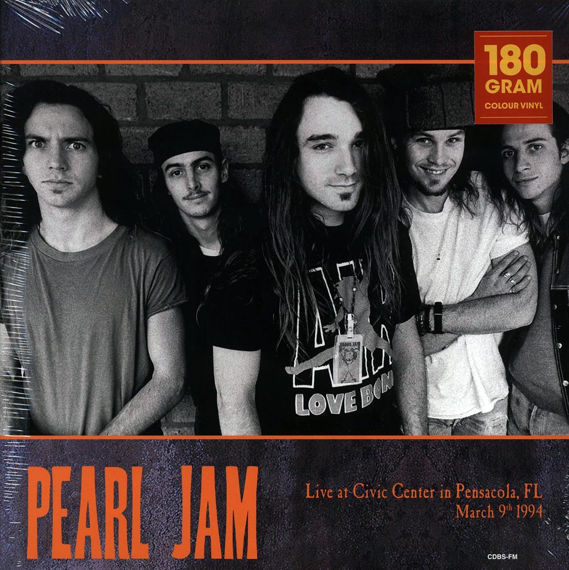 Pearl Jam - Live At Civic Center, Pensacola, FL March 9th 1994 (2xLP) (180g) (yellow vinyl) - Vinyl LP