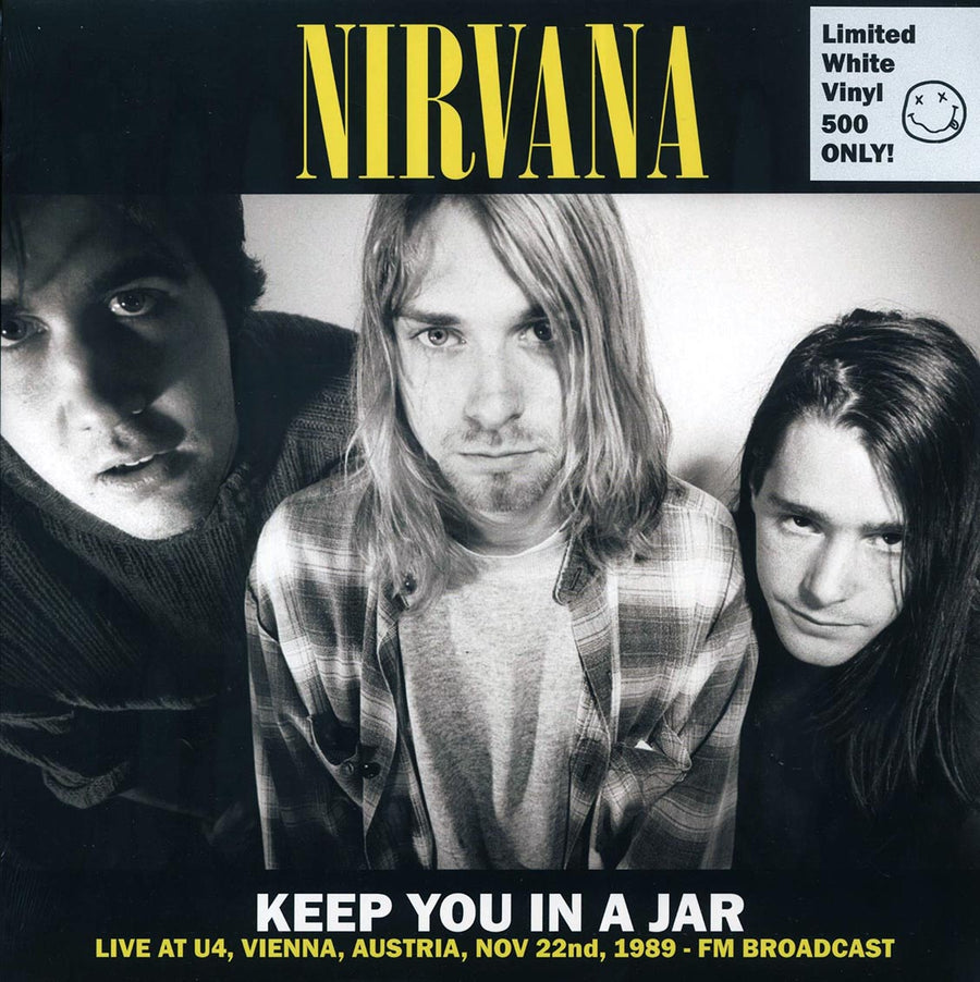 Nirvana - Keep You In A Jar: Live At U4, Vienna, Austria, Nov 22nd, 1989 (ltd. 500 copies made) (white vinyl) - Vinyl LP, LP