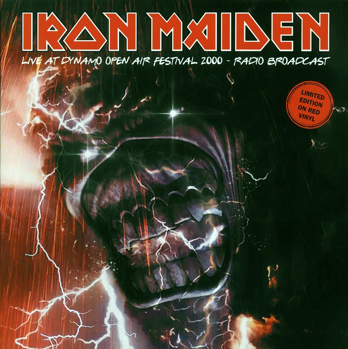 Iron Maiden - Live At Dynamo Open Air Festival 2000 (red vinyl) - Vinyl LP