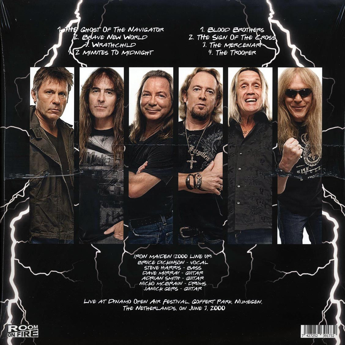 Iron Maiden - Live At Dynamo Open Air Festival 2000 (red vinyl) - Vinyl LP, LP
