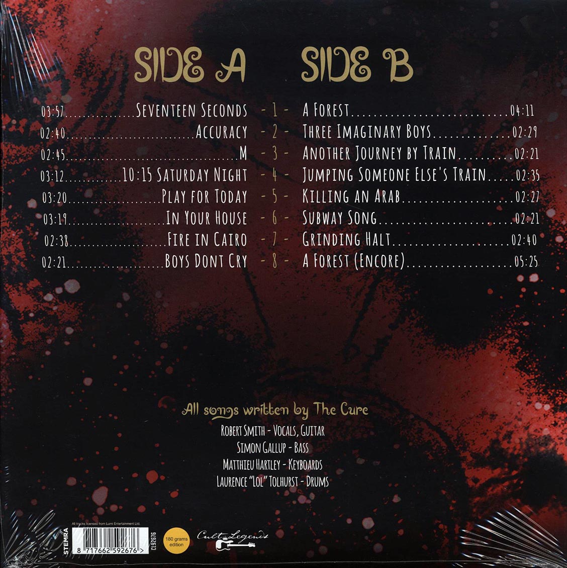 The Cure - Melkweg Amsterdam 1979 (180g) - Vinyl LP, LP