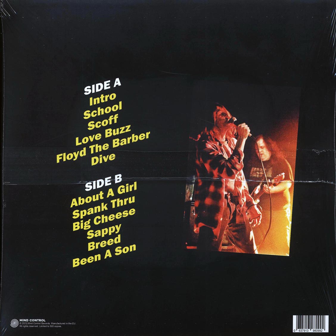 Nirvana - Keep You In A Jar: Live At U4, Vienna, Austria, Nov 22nd, 1989 (ltd. 500 copies made) (yellow vinyl) - Vinyl LP, LP