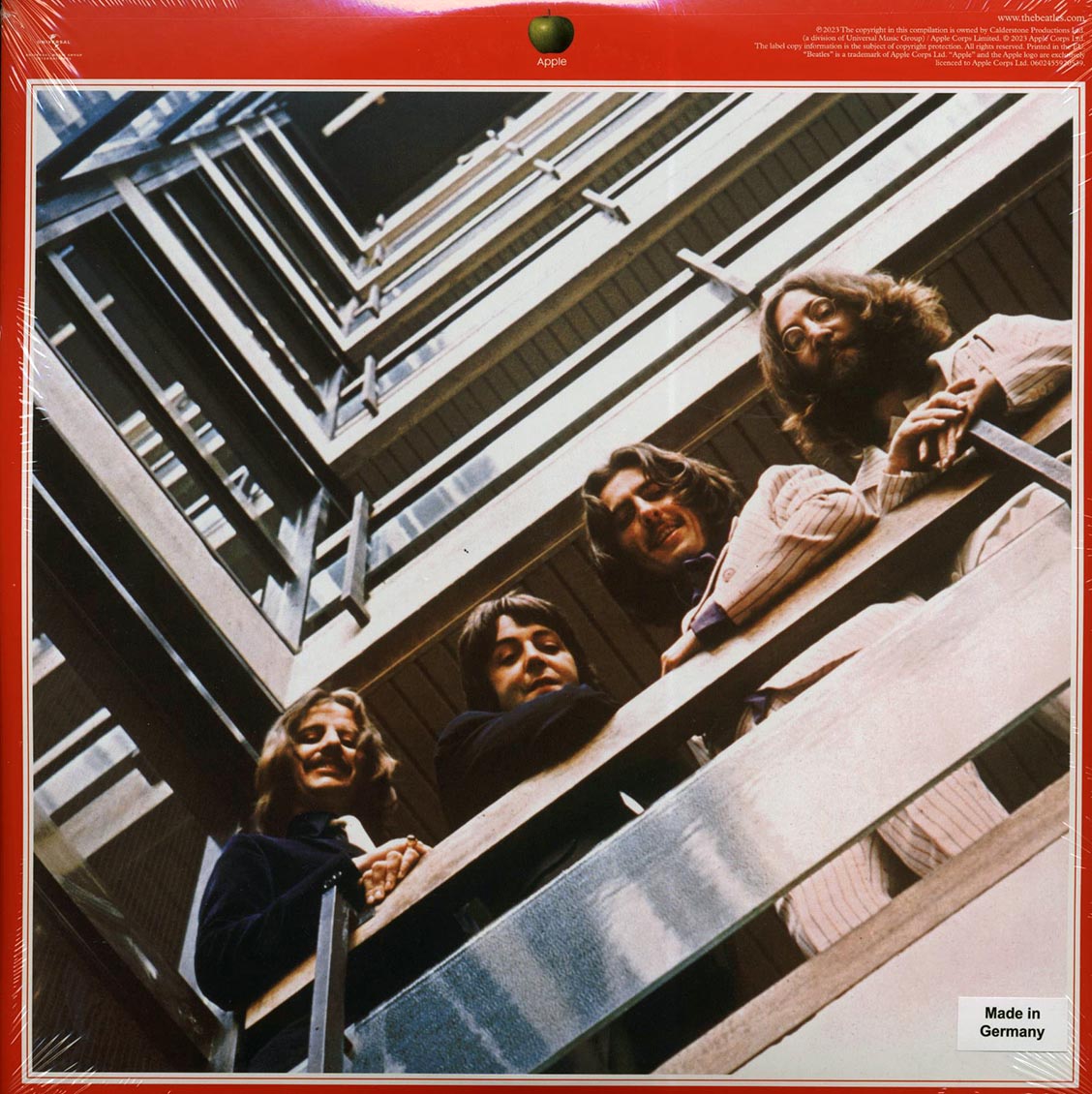 The Beatles - 1962-1966 (The Red Album) (2023 German Pressing) (+12 bonus tracks) (3xLP) (180g) (remastered) - Vinyl LP, LP