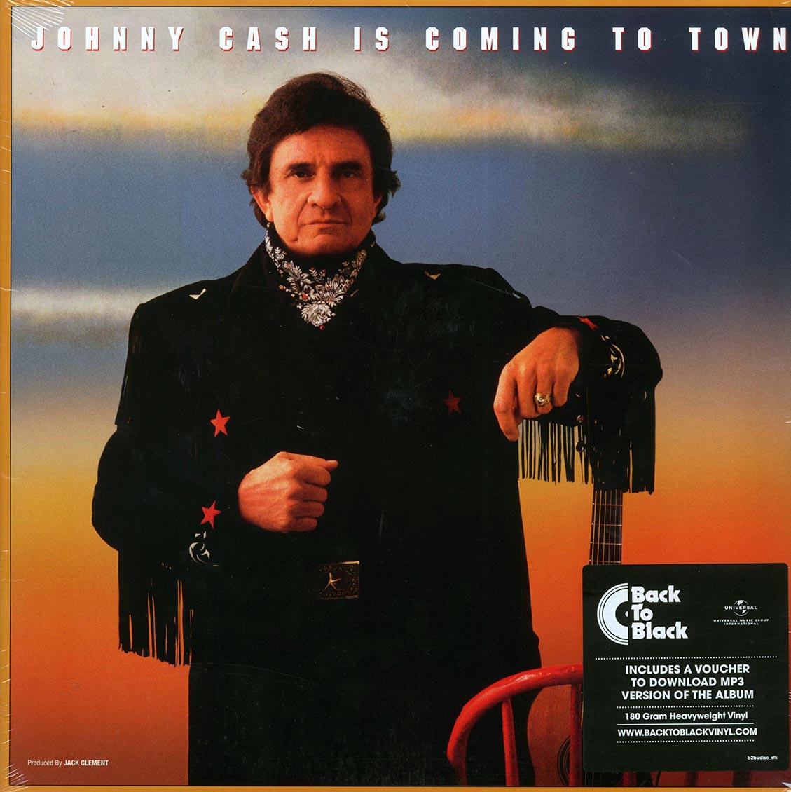 Johnny Cash - Johnny Cash Is Coming To Town (incl. mp3) (180g) (remastered) - Vinyl LP