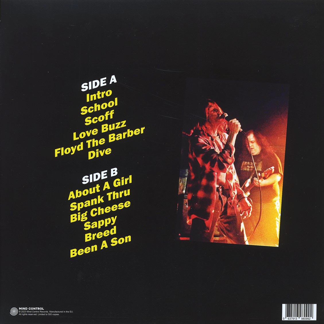 Nirvana - Keep You In A Jar: Live At U4, Vienna, Austria, Nov 22nd, 1989 - Vinyl LP, LP