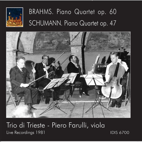 Piano Quartets -- Brahms / Schumann / Zanettovich / Farulli, CD