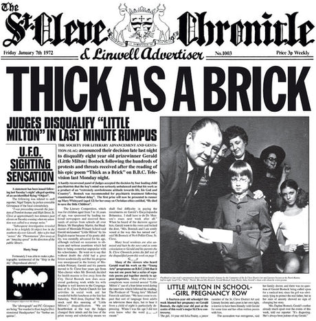 Thick As A Brick, Jethro Tull, CD