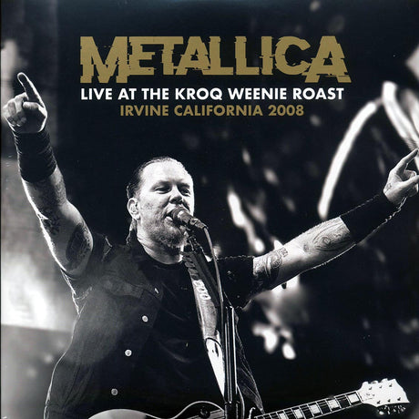 Metallica - Live At The KROQ Weenie Roast, Irvine, California 2008 (2xLP) (clear vinyl) - Vinyl LP, LP
