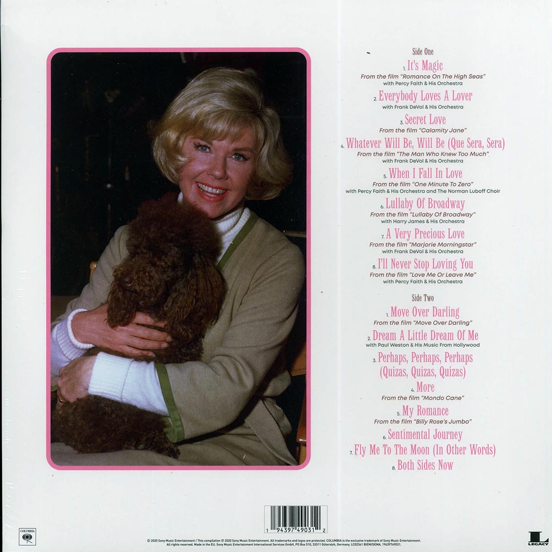 Doris Day - Her Greatest Songs (ltd. ed.) (pink vinyl) - Vinyl LP, LP