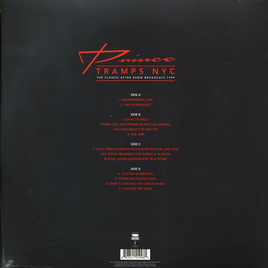 Prince - Prince Tramps NYC: The Classic After Show Broadcast 1999 (ltd. ed.) (2xLP) (purple vinyl) - Vinyl LP, LP