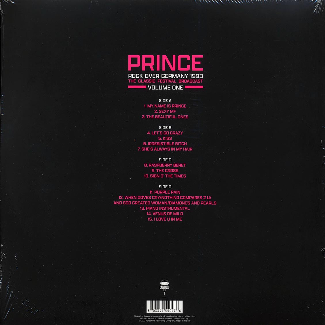 Prince - Rock Over Germany 1993 Volume 1: The Classic Festival Broadcast (2xLP) - Vinyl LP, LP