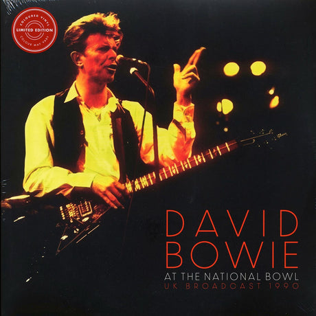 David Bowie - At The National Bowl UK Broadcast 1990: Milton Keynes, England, August 5th 1990 (ltd. ed.) (2xLP) (white vinyl) - Vinyl LP, LP