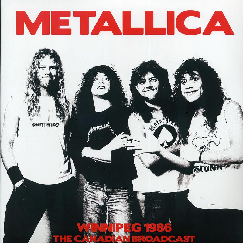 Metallica - Winnipeg 1986: The Canadian Broadcast (ltd. ed.) (2xLP) (red vinyl) - Vinyl LP