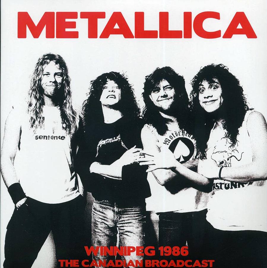 Metallica - Winnipeg 1986: The Canadian Broadcast (ltd. ed.) (2xLP) (red vinyl) - Vinyl LP, LP