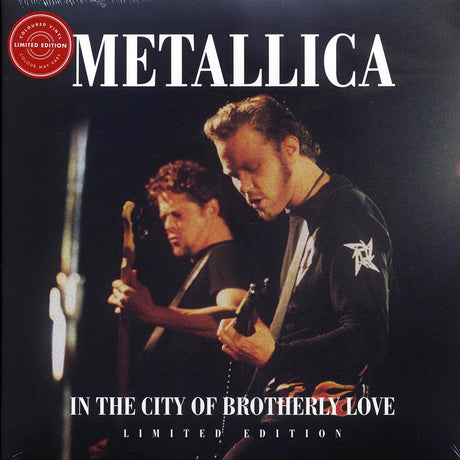 Metallica - In The City Of Brotherly Love: The Electric Factory, Philadelphia, November 23rd, 1998 (ltd. ed.) (2xLP) (red vinyl) - Vinyl LP, LP