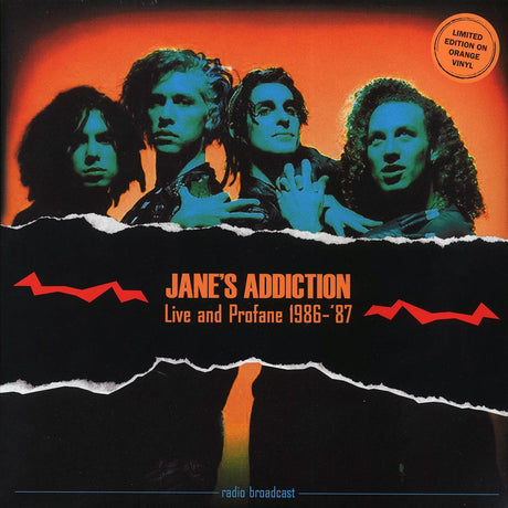 Jane's Addiction - Live And Profane 1986-87: Live In Hollywood & Dallas (orange vinyl) - Vinyl LP, LP