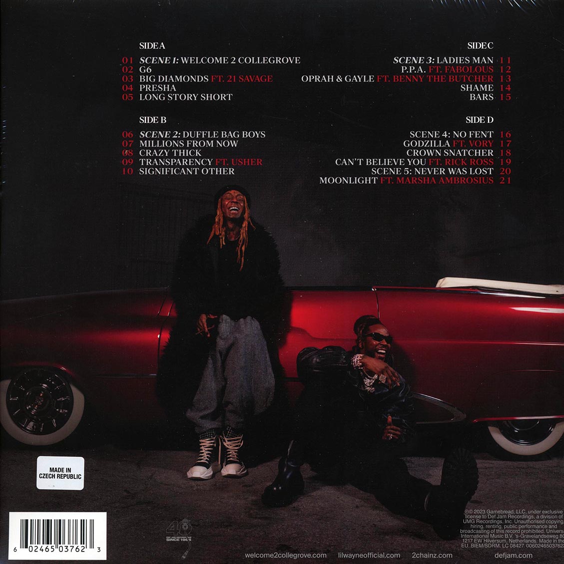 2 Chainz, Lil Wayne - Welcome To Collegrove (RSD 2024) (2xLP) - Vinyl LP, LP