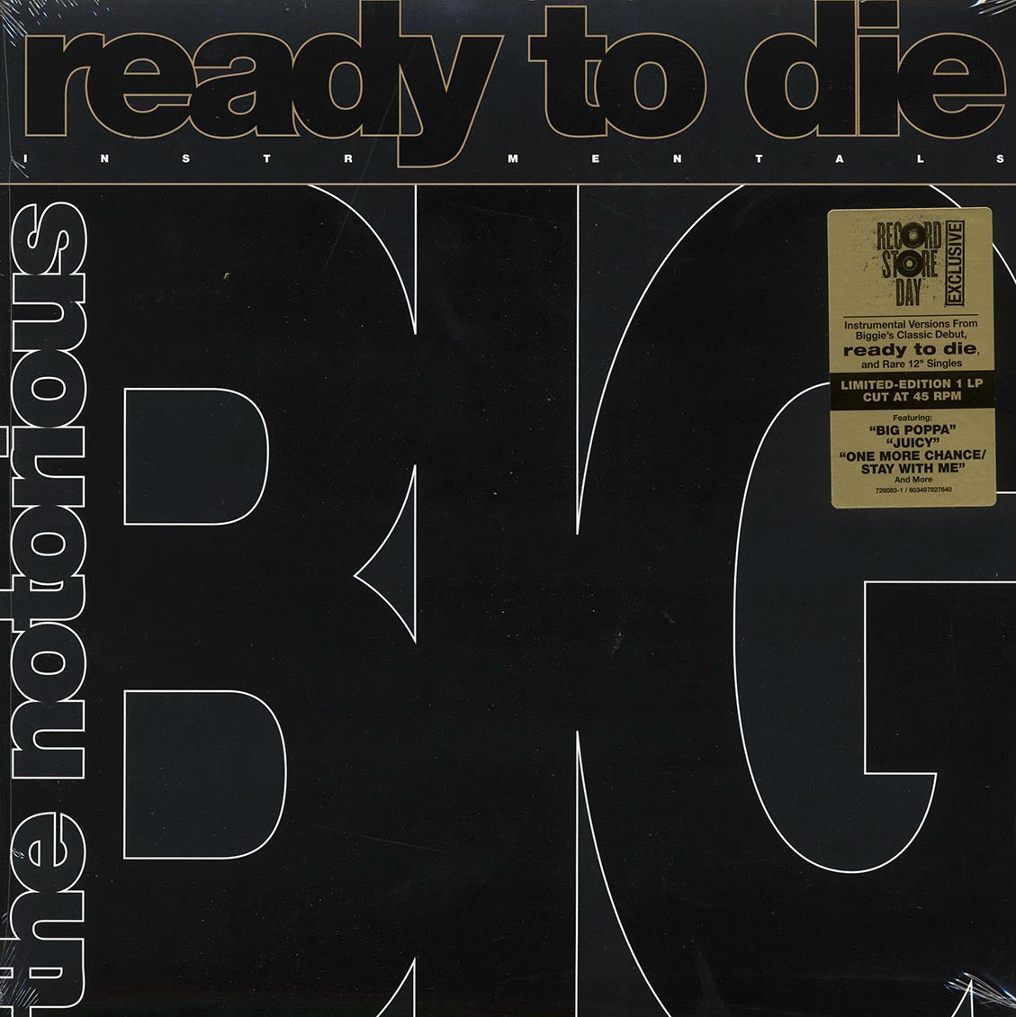 The Notorious BIG - Ready To Die Instrumentals (RSD 2024) (ltd. ed.) - Vinyl LP