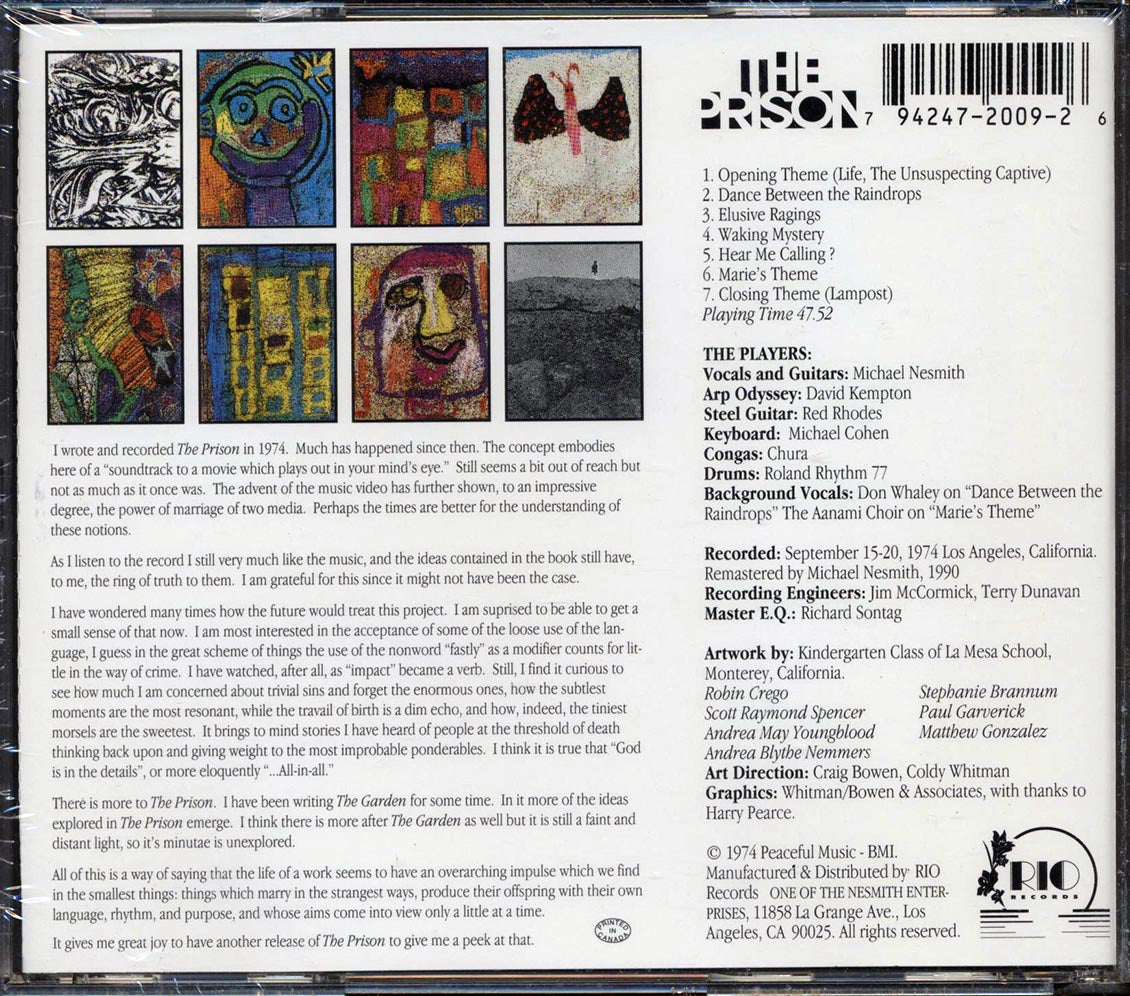 Michael Nesmith - The Prison (incl. 52-page booklet) - CD, CD
