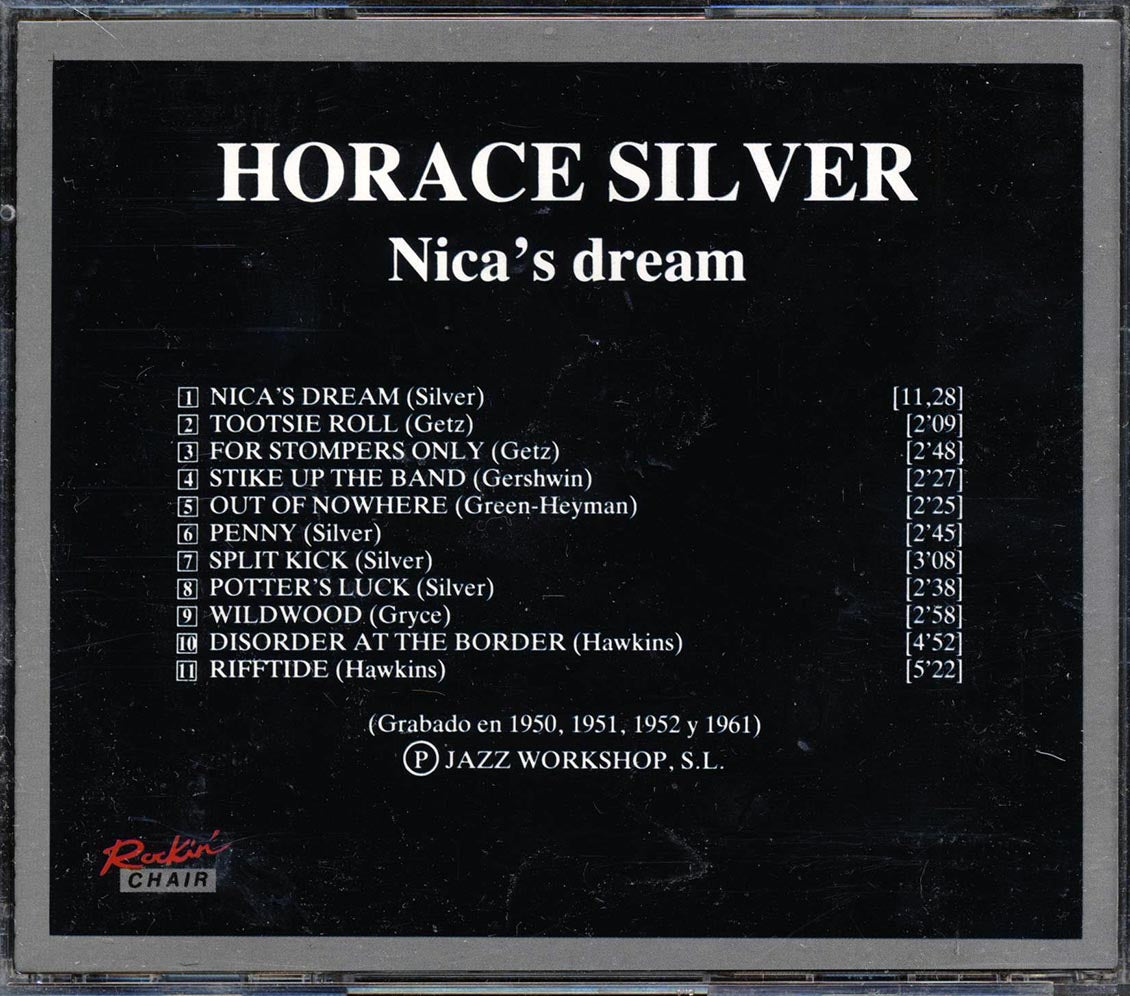 Horace Silver - Nica's Dream - CD, CD
