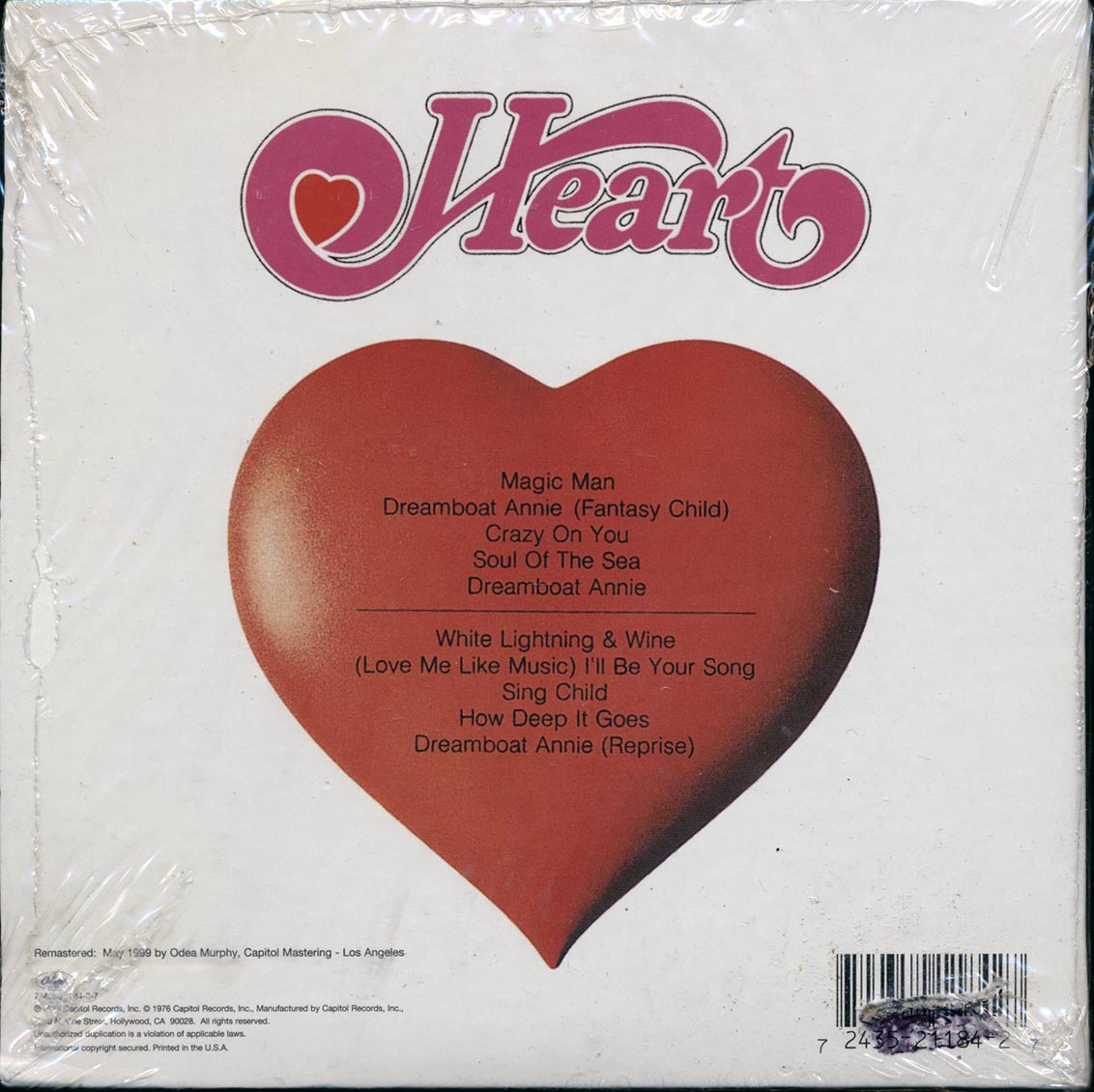 Heart - Dreamboat Annie (ltd. ed.) (deluxe mini-LP slipsleeve edition) (remastered) - CD, CD