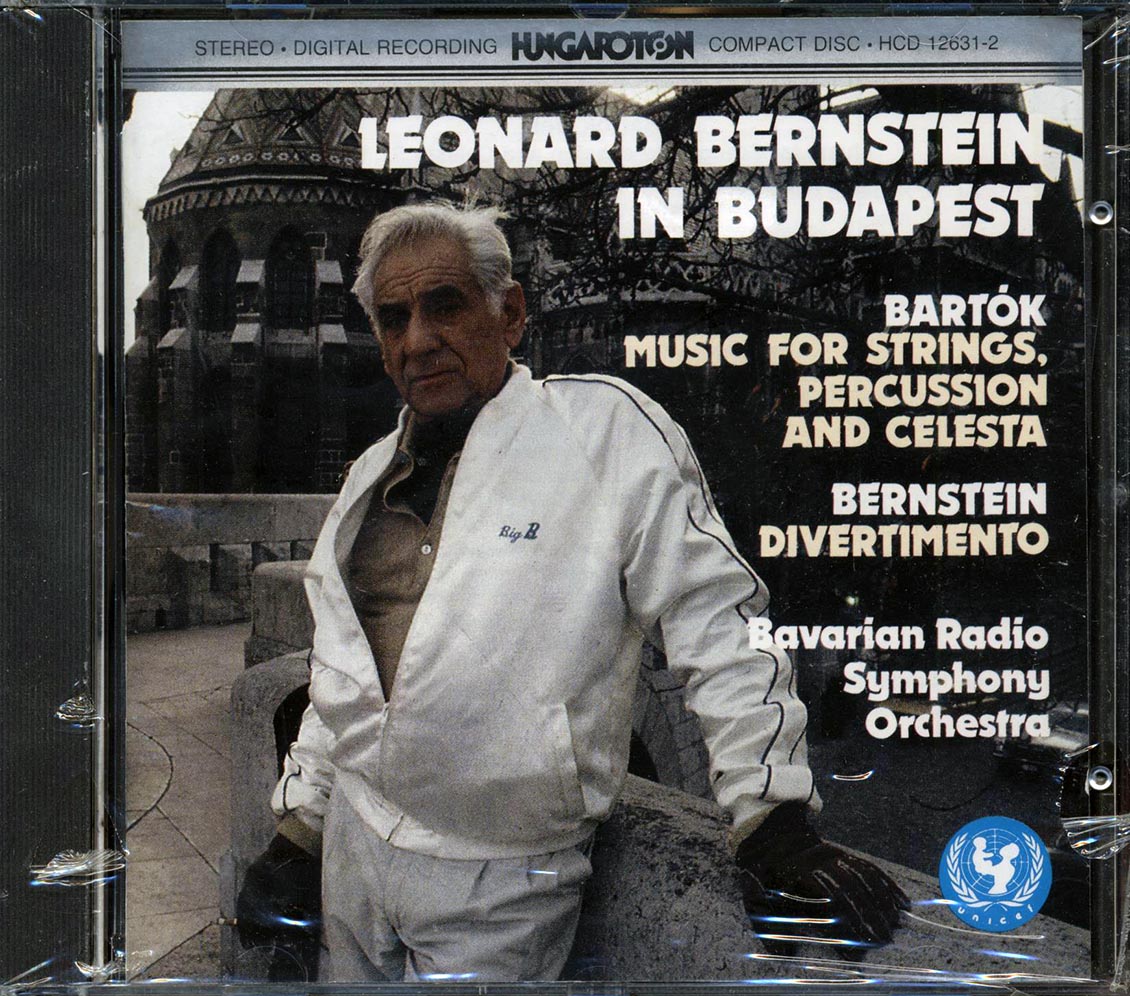 Bartok, Bernstein, Bavarian Radio Symphony Orchestra - Leonard Bernstein In Budapest: Music For Strings, Percussion And Celesta / Divertimento (incl. 20-page booklet) - CD