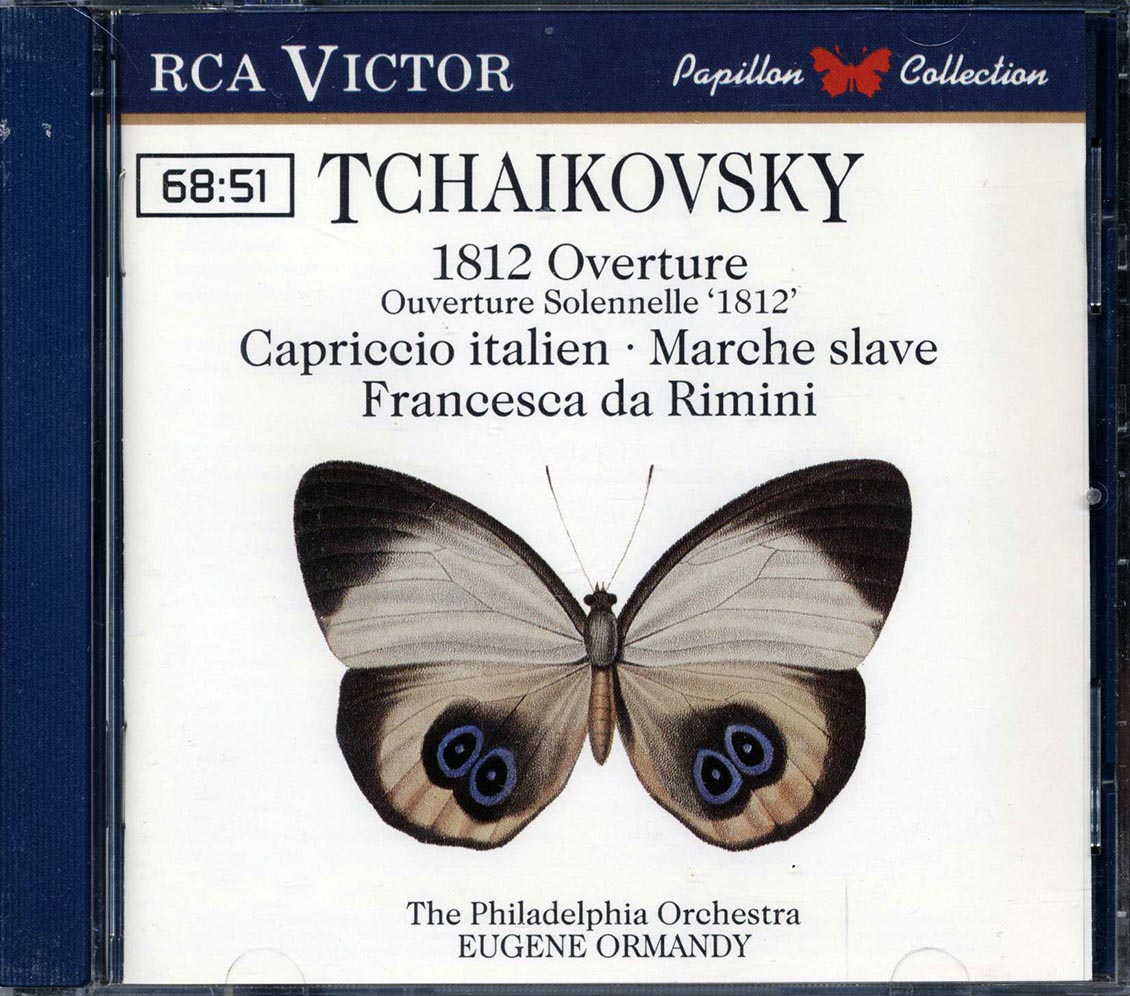 Tchaikovsky, The Philadelphia Orchestra, Eugene Ormandy - 1812 Overture, Capriccio Italien, Marche Slave, Francesca Da Rimini - CD