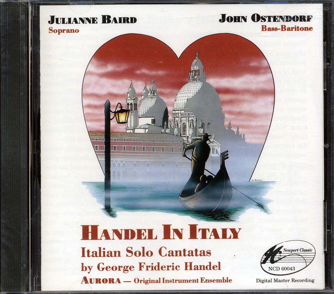 George Frideric Handel, Julianne Baird, John Ostendorf, Aurora - Handel In Italy: Italian Solo Cantatas - CD