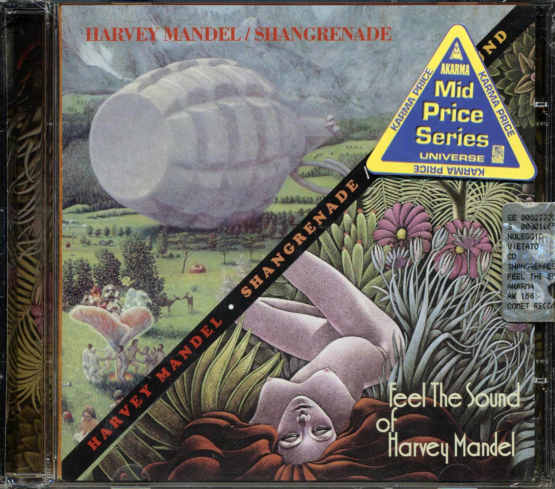 Harvey Mandel - Shangrenade + Feel The Sound Of Harvey Mandel (2 albums on 1 CD) - CD