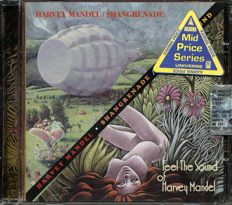 Harvey Mandel - Shangrenade + Feel The Sound Of Harvey Mandel (2 albums on 1 CD) - CD