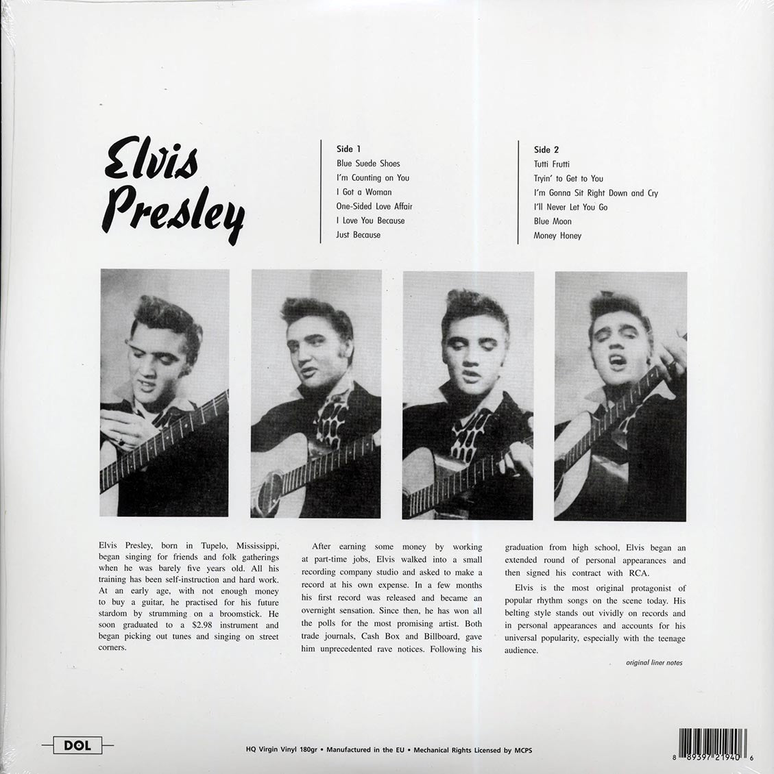 Elvis Presley - Elvis Presley (180g) - Vinyl LP, LP