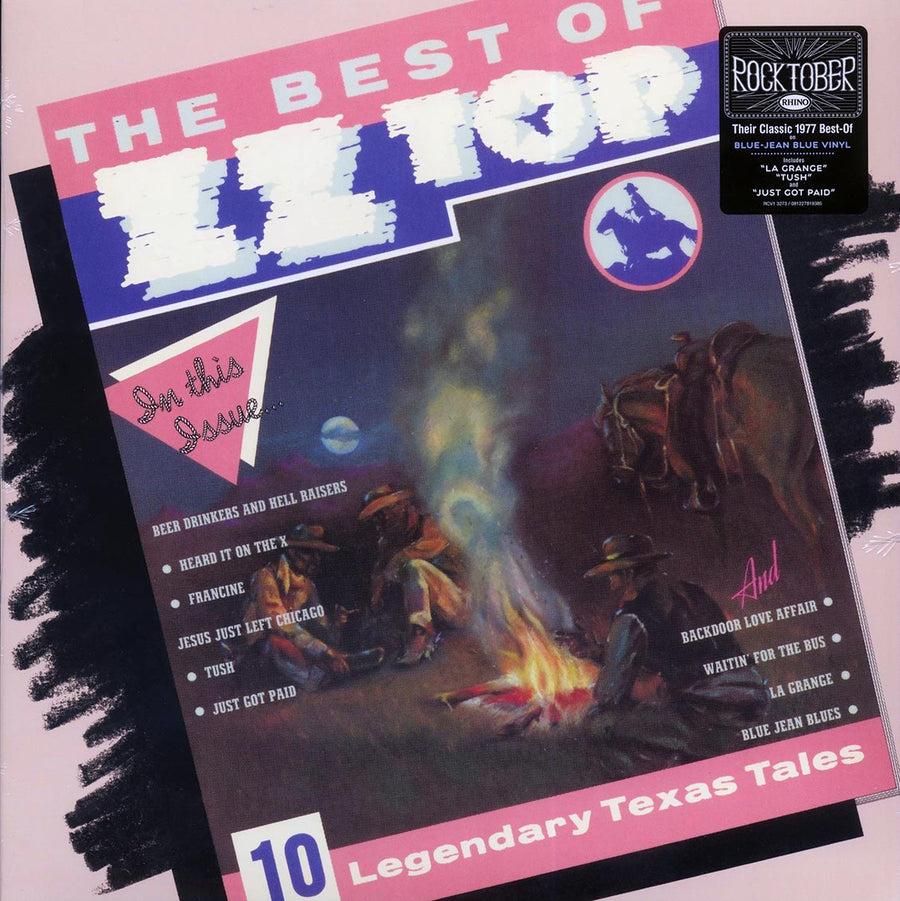 ZZ Top - The Best Of ZZ Top (blue vinyl) - Vinyl LP, LP