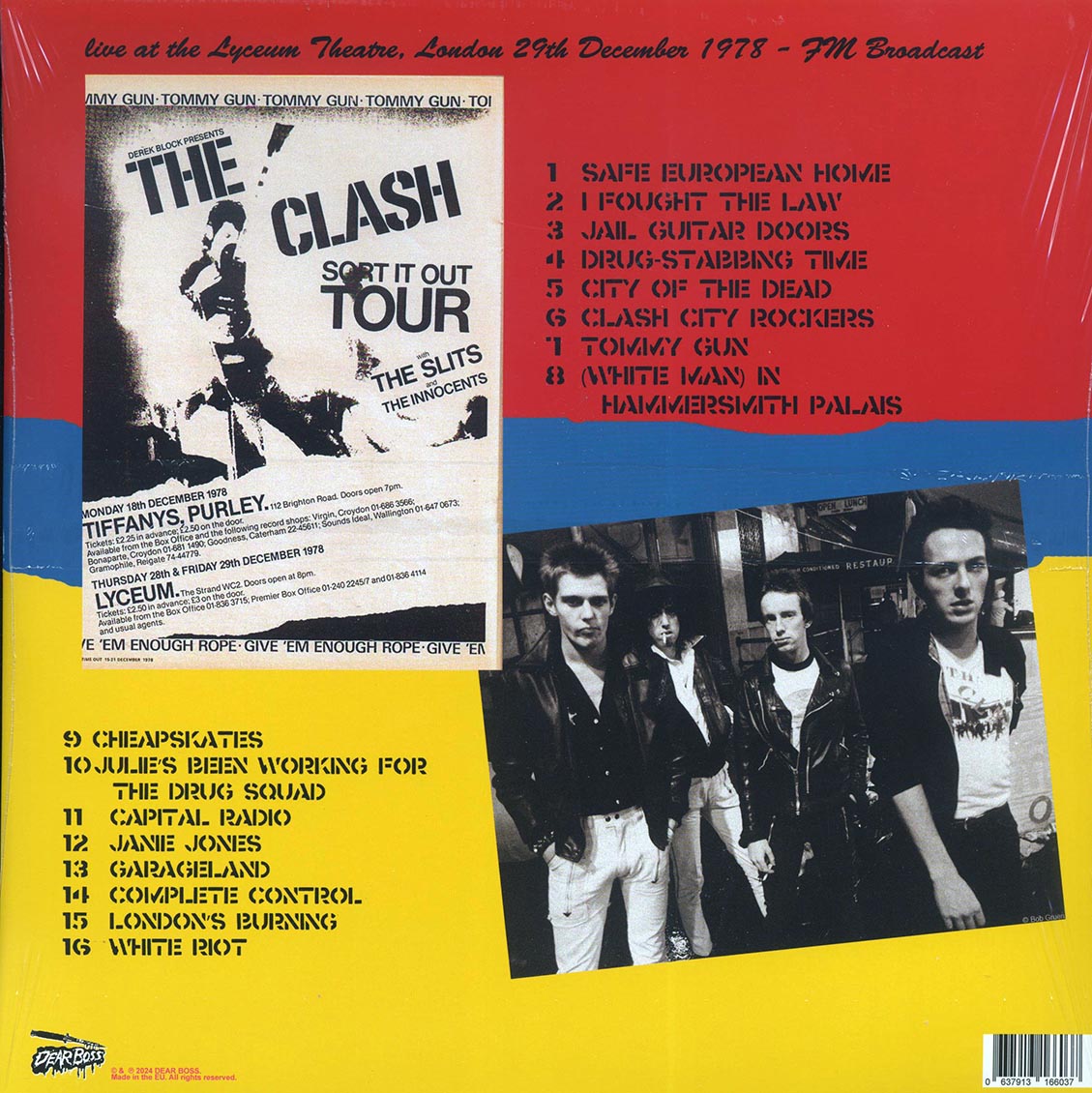 The Clash - Sort It Out: Live At The Lyceum Theatre, London 29th December 1978 - Vinyl LP, LP