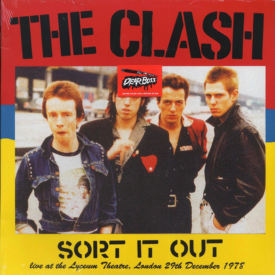 The Clash - Sort It Out: Live At The Lyceum Theatre, London 29th December 1978 (ltd. 300 copies made) (yellow vinyl) - Vinyl LP, LP