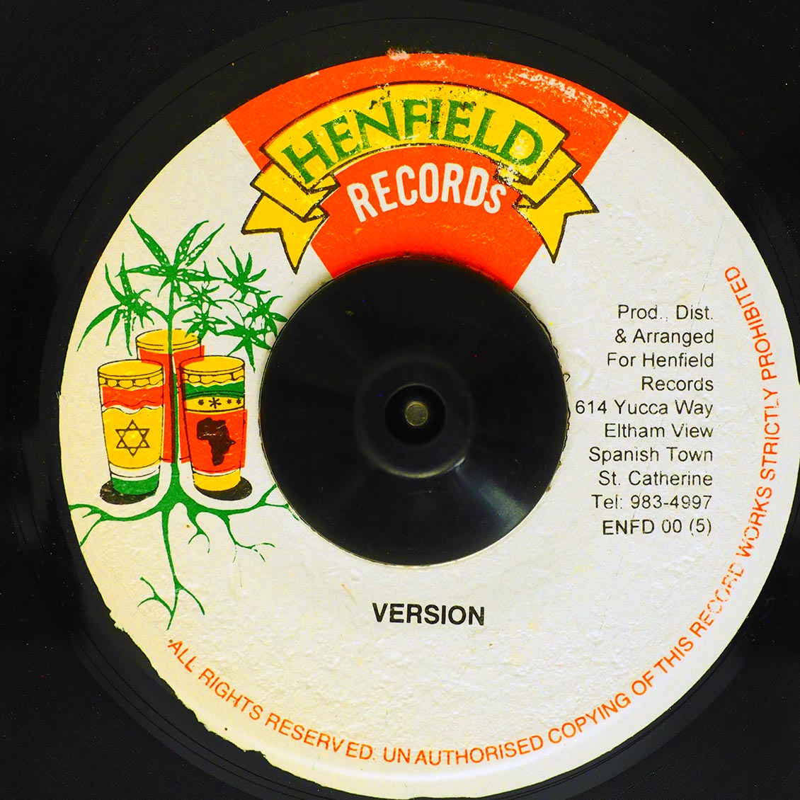 Granty Roots - Portmore Big Up  /  Version (rhythm: "Capleton - Nuh Pardon") - 7", 7"