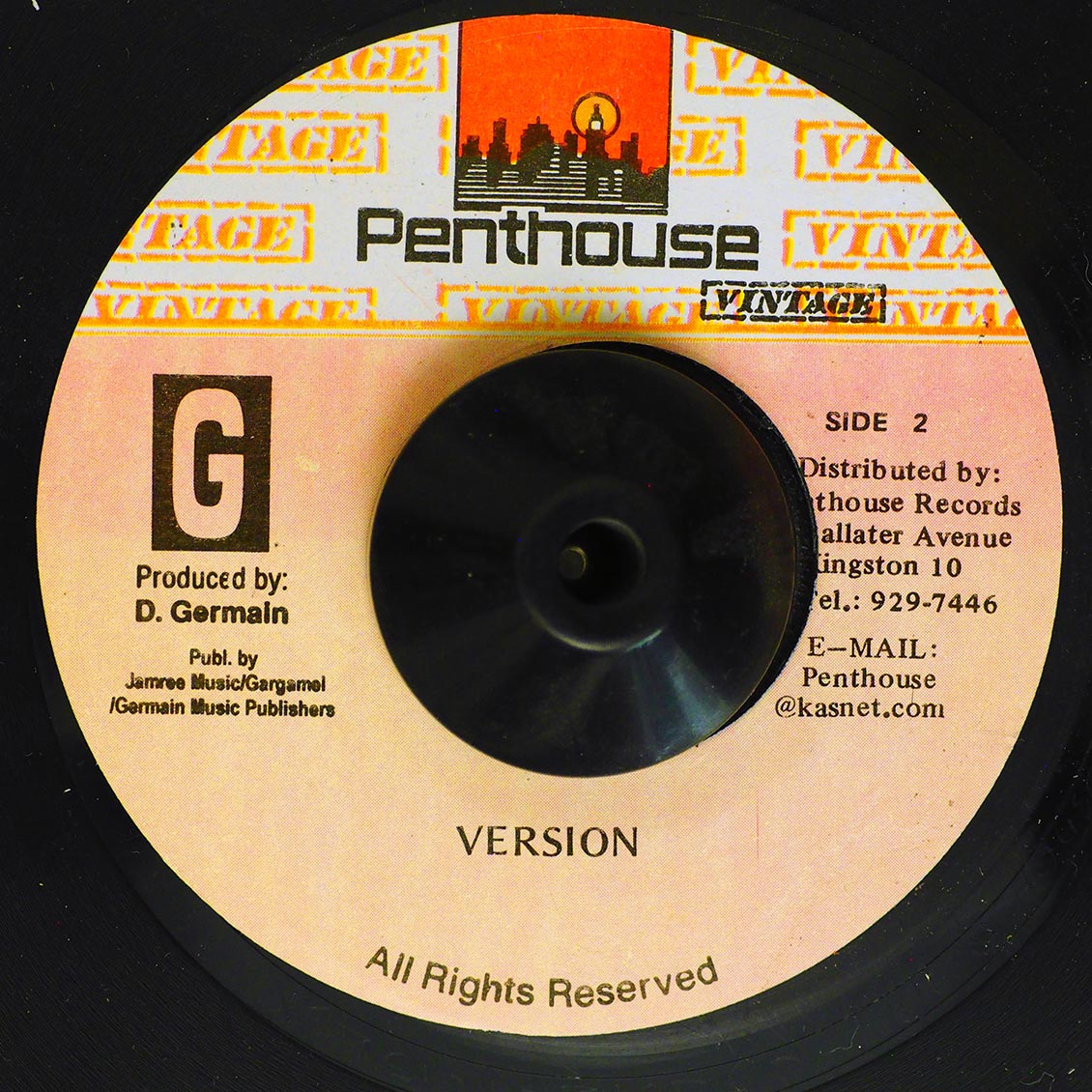 Sanchez - Ain't No Turning Back  /  Version (rhythm: "Mud Up AKA Chaka Demus - Workie Workie") - 7", 7"