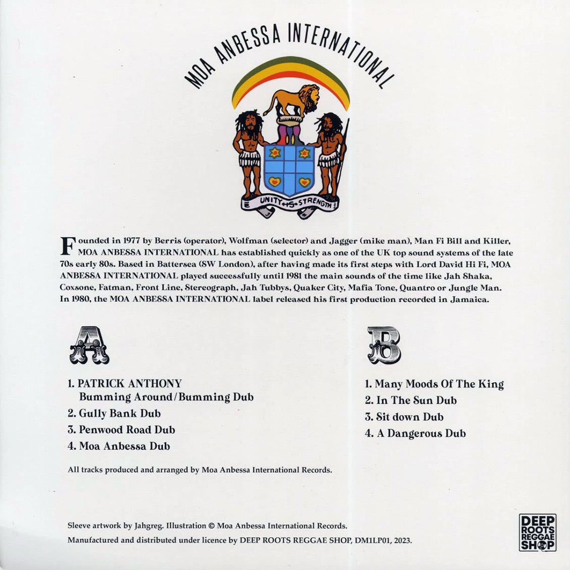 Moa Anbessa International - Moa Anbessa International In Dub - Vinyl LP, LP