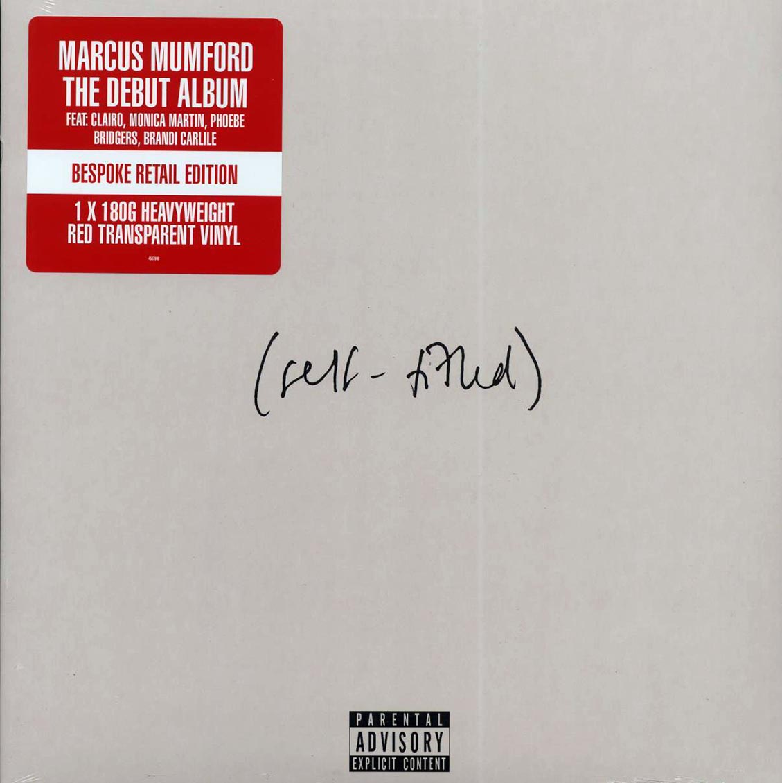 Marcus Mumford - Self-Titled (ltd. ed.) (180g) (deluxe edition) (red vinyl) - Vinyl LP