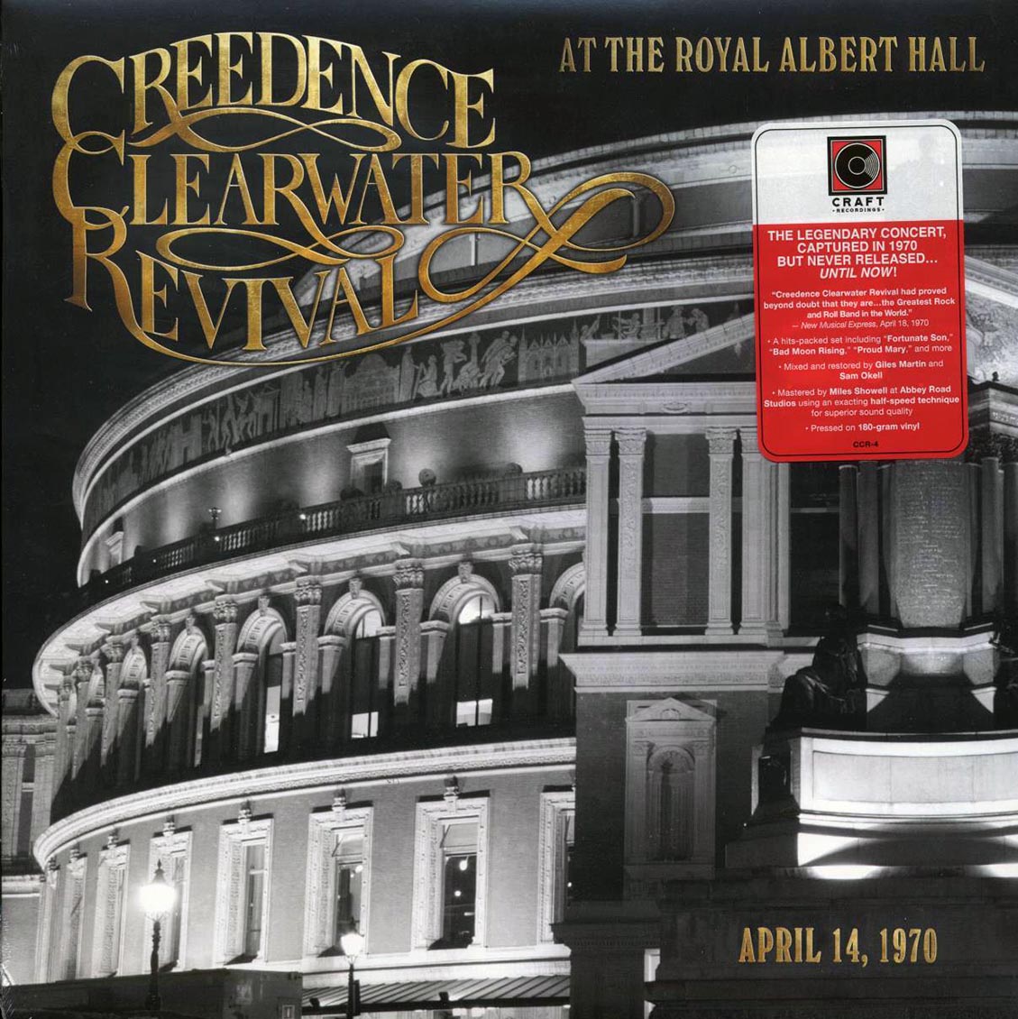 Creedence Clearwater Revival - At The Royal Albert Hall, April 14, 1970 (180g) - Vinyl LP