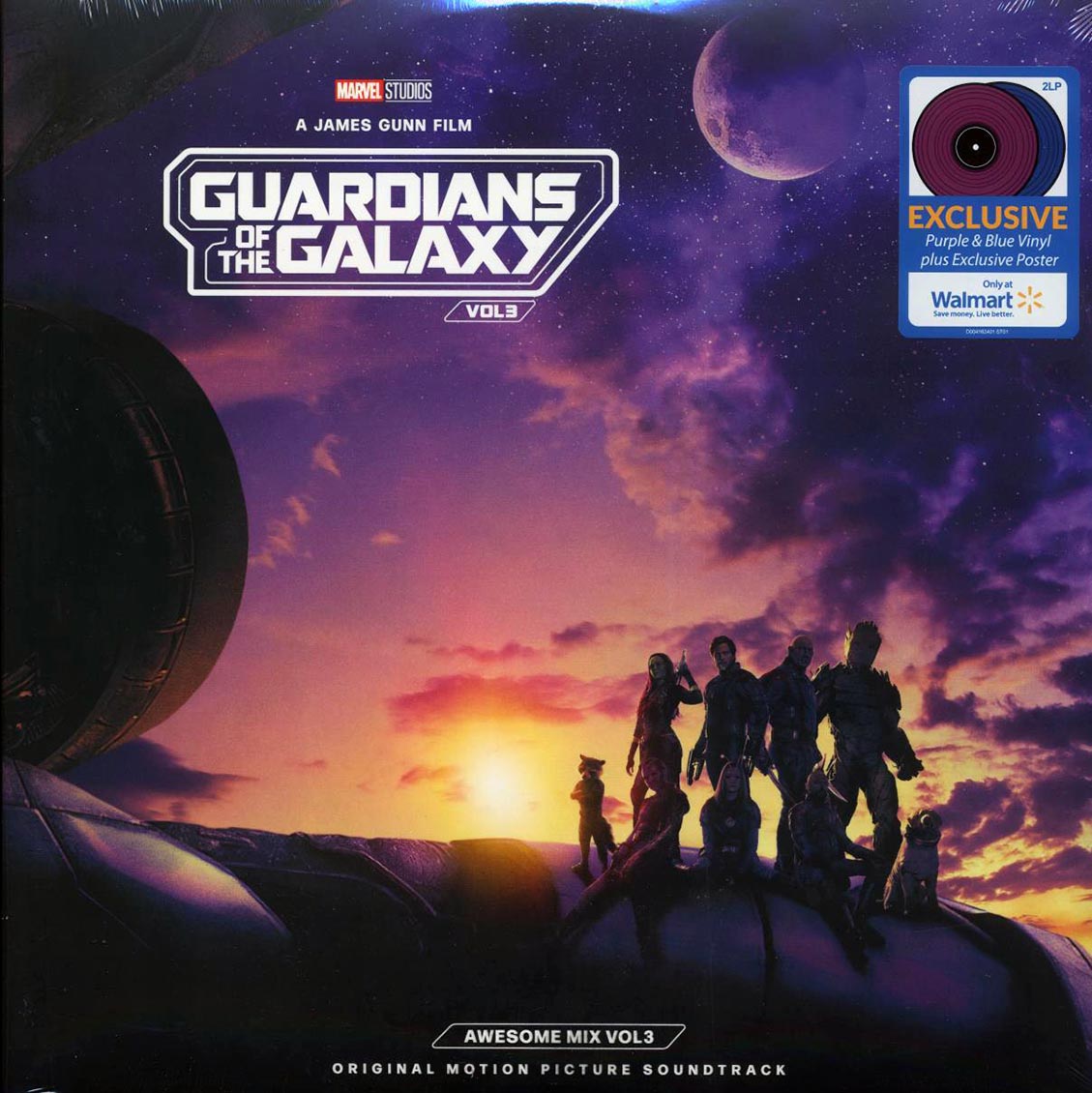 Radiohead, The Beastie Boys, Heart, The Replacements, Florence & The Machine, Etc. - Guardians Of The Galaxy Volume 3: Awesome Mix Volume 3 (ltd. ed.) (2xLP) (colored vinyl) - Vinyl LP